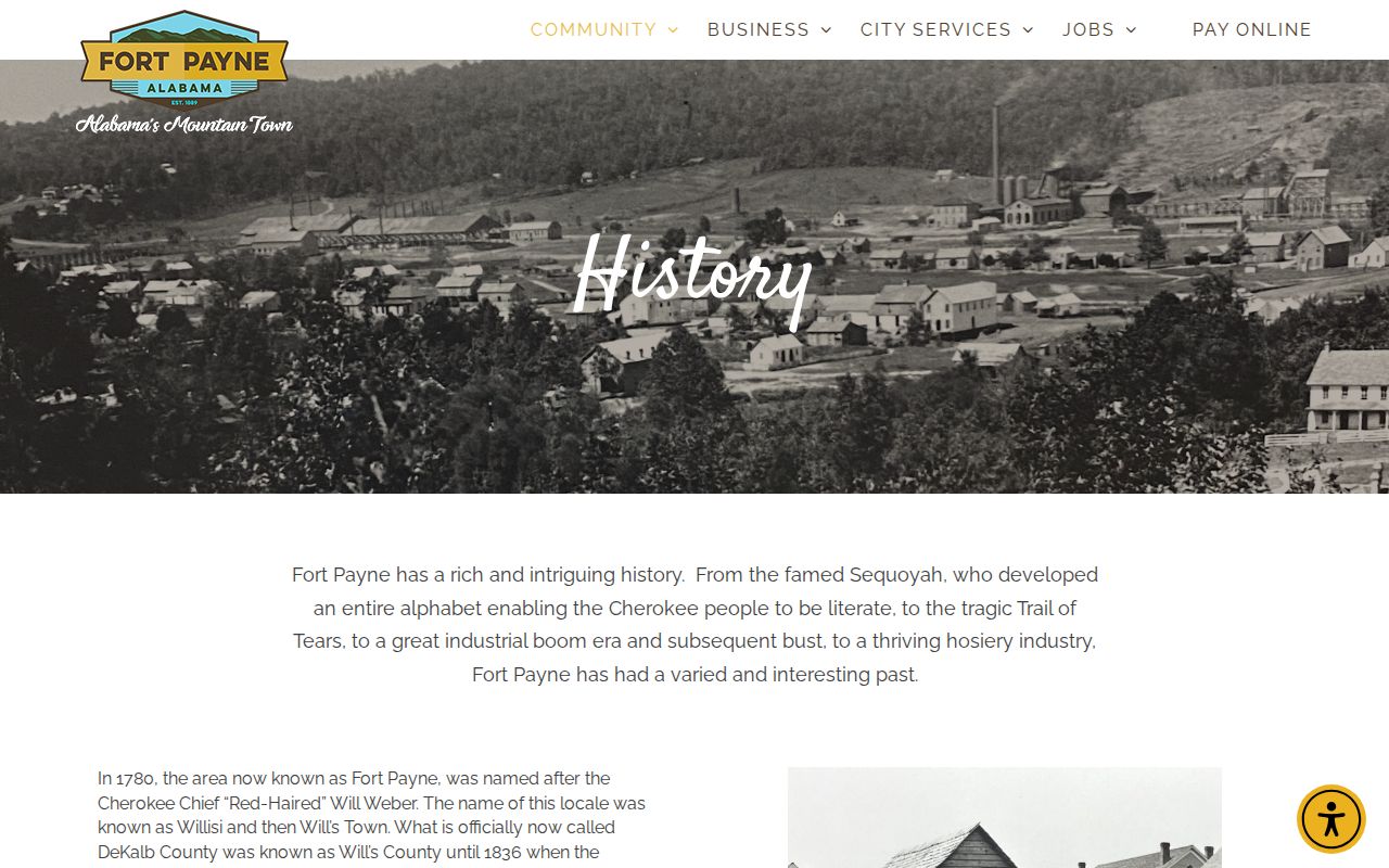 Fort Payne county seat context for DeKalb County criminal history