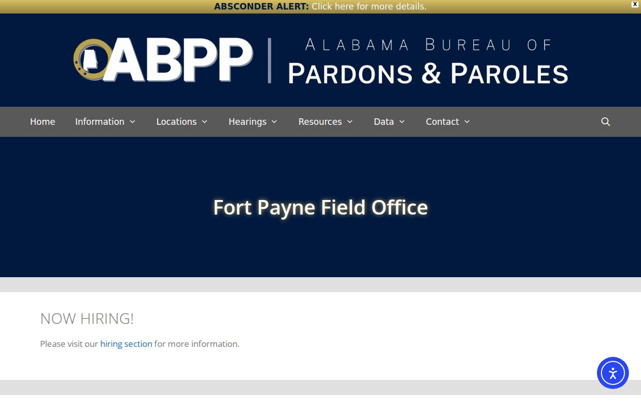 DeKalb County criminal history probation and parole office
